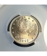 1892 USA Liberty Nickel - With CENTS - A Rare Beauty - Hard To Come By WOW!! - $729.41 CAD