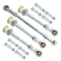 4 Front &amp; Rear Adjustable Sway Bar Link Kits For Nissan Patrol GU Y61 2&quot;-8&quot; Lift - £93.44 GBP