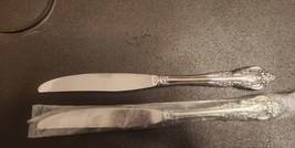 Oneida Community BRAHMS Stainless Dinner Knives Set Of 2 Betty Crocker - £15.48 GBP