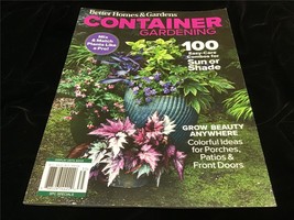 Better Homes &amp; Gardens Magazine Container Gardening 100 Easy Care Combos - £9.59 GBP