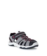 Wonder Nation Boys Closed Toe Sandals, Grey/Black/Red, Size 12 - €16,25 EUR