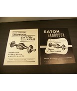 Eaton Handbooks Operation Lubrication Service Maintenance Procedure 2 sp... - £53.10 GBP