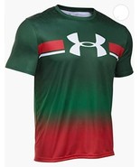 Under Armour Men&#39;s Country Pride Mexico Graphic S/Sleeve T-shirt,Green/R... - $376.14 MXN
