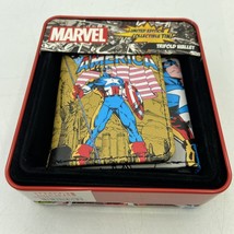 Captain America Trifold Wallet w/Snap Closure - £14.80 GBP