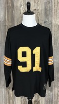 Naughty Gear 91 Vintage Hip Hop Naughty By Nature Jersey Black/Yellow Size 2XL - £119.07 GBP