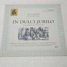 In Dulci Jubilo Christmas Carols from the time of Praetorius. Musicians:... - £10.21 GBP