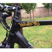 decorative royal ornament flower stickers for bicycle,  decoration decals - £8.25 GBP