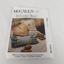 McCalls 0010 Sewing Pattern Victorian Magic Pillow Frame Basket Romance Uncut - £4.66 GBP