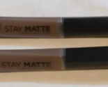 2 Pack of RIMMEL STAY MATTE Liquid Lip Color, # 230 Lethal Kiss, FREE SH... - £3.98 GBP