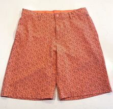 Adidas Ultimate365 Golf Shorts Printed 9&quot; Men&#39;s Size 30 Coral HS7615 - $361.63 MXN