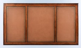Desk English Style, Rich Mahogany, Antiqued Brass Handles, 16-Drawer, File - £4,513.53 GBP