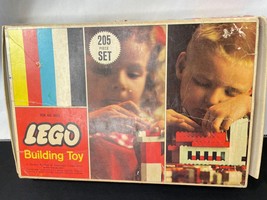 Vintage Lego Set #205 Building Toy with Box - £11.27 GBP