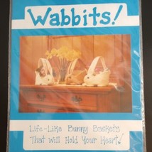 Wabbits! Quilt Craft Pattern Creative Outlet Life-Like Bunny Baskets 1983 VTG - £6.82 GBP