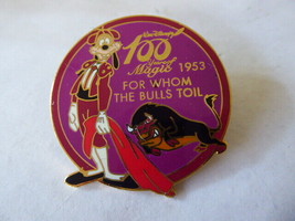 Disney Trading Pins 6595 M&amp;P - Goofy - For Whom the Bull Toil - 100 Years of Mag - £22.09 GBP