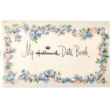 1952 My Hallmark Date Book NOS Booklet Calendar Collectible Ephemera Flo... - $29.99