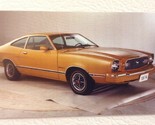 1974 Yellow Gold Ford Mustang II Photo Fridge Magnet 4.5&quot; x 2.75&quot; NEW - $3.62