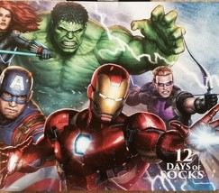 Disney Marvel Avengers 12 Days of Socks Mens Size 10-13 Thor Hulk Iron M... - £18.71 GBP