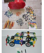 Lot K&#39;nex -Pre-made Car &amp; Knex Tub Building Blocks pcs. - $943.16 MXN