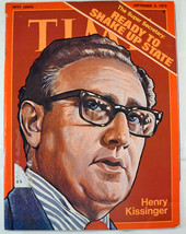 Time Magazine Ready to Shake up State Henry Kissinger September 3, 1973 - £12.76 GBP