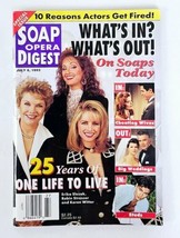 Soap Opera Digest Magazine July 6 1993 Erika Slezak, Robin Strasser No Label - £11.16 GBP