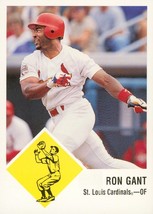 1998 Fleer Vintage 63 Ron Gant 116 Cardinals - $1.00