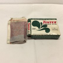 VINTAGE TINTEX EASY FABRIC DYE FOREST GREEN Box 2oz NEW - $9.85