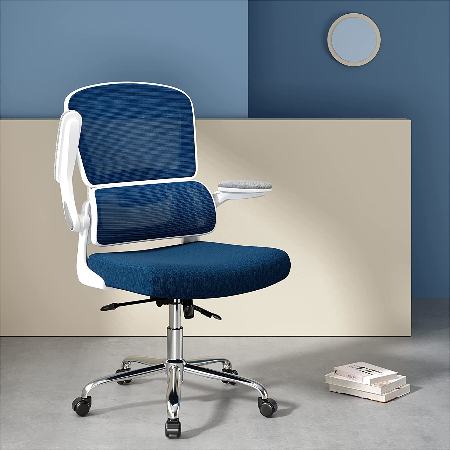 Logicfox Ergonomic Office Chair, Office Chair with Flip-up Arms, 2D Lumbar - $246.99