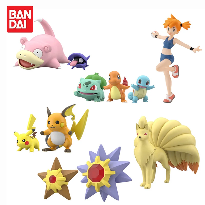 In Stock Original Bandai Shokugan Pokemon Scale World Misty Starmie Squirtle - £77.13 GBP