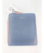 Kedzie Best Little Bag in Saffiano Vegan Leather Navy Blue Crossbody Zip - $22.95
