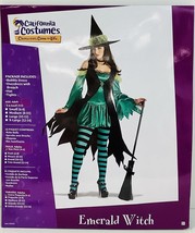 California Costumes Women&#39;s Emerald Witch Adult - Black/Green ~ X-Small (4-6) - $34.24