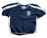 MLB Vintage Majestic Detroit Tigers Pullover Baseball Jacket Windbreaker... - £29.34 GBP