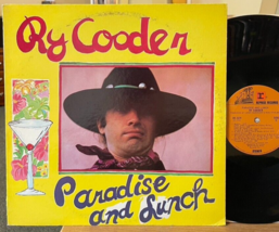 Ry Cooder Paradise and Lunch Vinyl LP Reprise MS 2179 1st Pressing 1974 - £14.20 GBP
