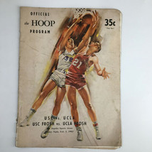 February 1 1963 NCAA Basketball USC vs UCLA The Hoop Official Program - $47.45