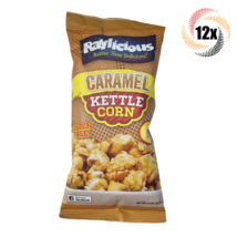 12x Bags Raylicious Caramel Flavor Kettle Corn 2.2oz Gluten Free - Free ... - £20.81 GBP