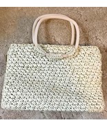 1970’s Vintage Woven Rattan Straw Made in Japan Purse Handbag MCM Lucite... - $504.14 MXN