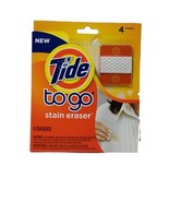 Tide To Go Stain Eraser Pads Spot Remover 4 Count Discontinued - €6,03 EUR