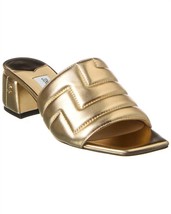 Quilted Metallic Mule Sandal - £254.19 GBP+