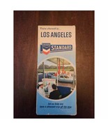Los Angeles Road Map Courtesy of Chevron 1968 Edition - £10.58 GBP