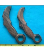 Kali set 2 Karambit knives Filipino tribal handmade trainer Martial arts... - €34,12 EUR