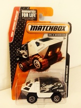 Matchbox 2014 #091 White Armored Recon Vehicle MBX Heroic Rescue Series MOC - $11.99