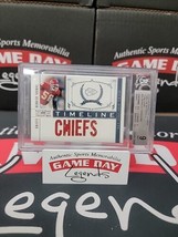 2010 National Treasures Derrick Thomas Timeline Game-Worn Patch /99 BGS 9 - £105.44 GBP
