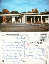 New York Chautauqua Entrance Gates for Chautauqua Institution Postcard - £7.39 GBP