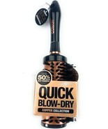 Conair Quick Blow Dry Dual Sided Copper Collection Brush 86241 Large (BN... - $230.83 MXN