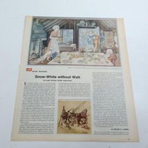 1972 Snow-White Without Walt Fruit of the Loom Print Ad 10.5&quot; x 13.5&quot; - £5.73 GBP