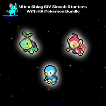✨Square Shiny 6IV ✨ Sinnoh Starters Pokemon HA Master Balls Bundle for BDSP PLA - £4.70 GBP