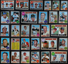 1968 Topps Baseball Cards Complete Your Set U You Pick From List 1-150 - $4.95+