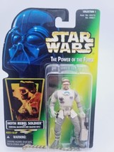 1997 Star Wars Power of the Force Hoth Rebel Soldier Hologram Figure Kenner - £10.12 GBP
