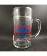 Budweiser Beer Glass Stein, Over 32oz  8&quot; Tall And Heavy-Duty - $12.00