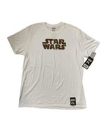 Star Wars Shirt- Cotton/Polyester Mens Size XL White T-Shirt Funko - $19.32 CAD