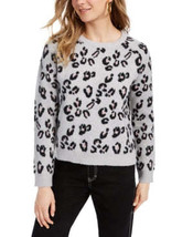 Planet Gold Juniors Animal-Print Sweater - $14.85